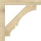Ekena Millwork Balboa Block Rough Sawn Bracket, Douglas Fir, 4"W x 36"D x 36"H BKT04X36X36BOA05RDF - alternate 2